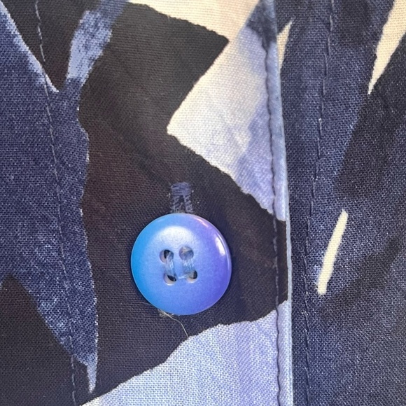 Jams World Starry Night Sz S Hawaiian Shirt Like New Vacation Cruise Rayon - Picture 5 of 16